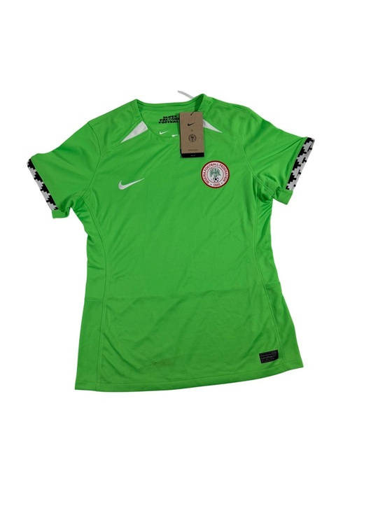 Nike Dresses & Skirts - Nike Nigeria football. Gren soccer jersey. Women's size M Dri-Fit. New With Tags